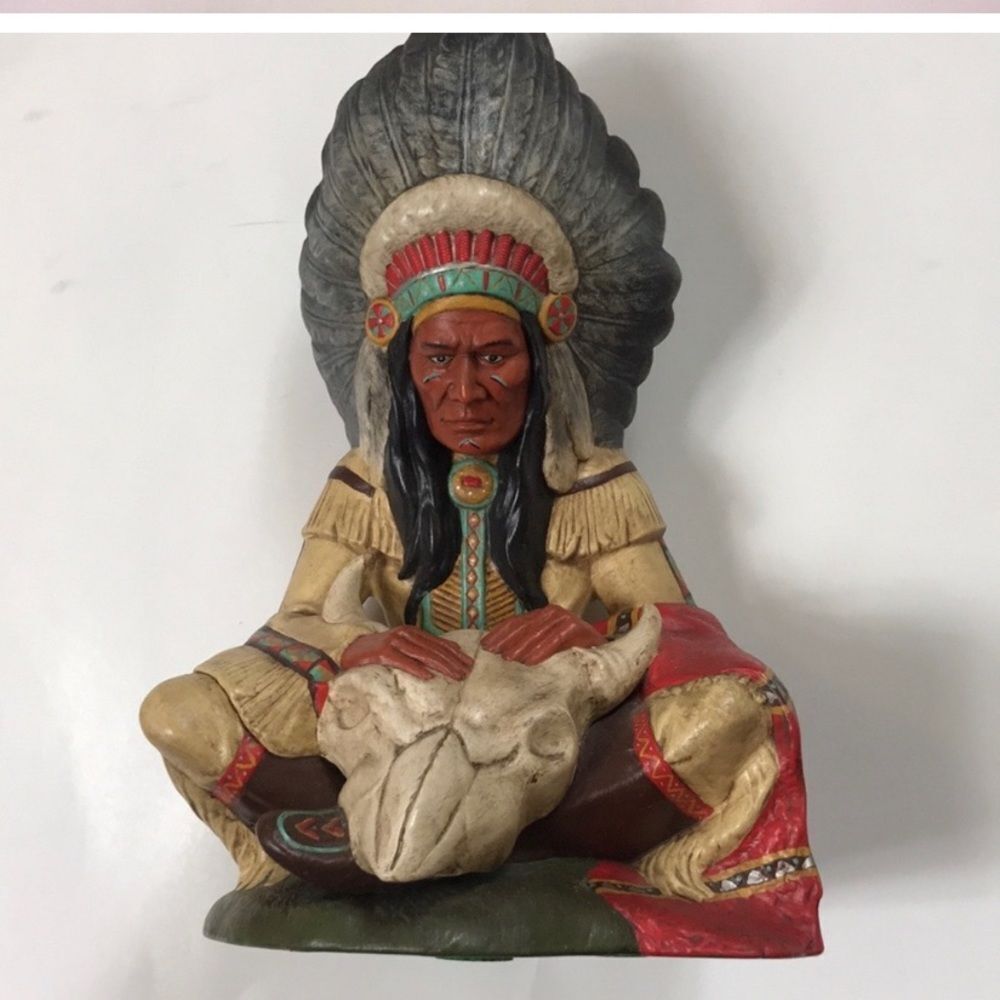 GK Vintage Native American Indian 1984 Jimmy